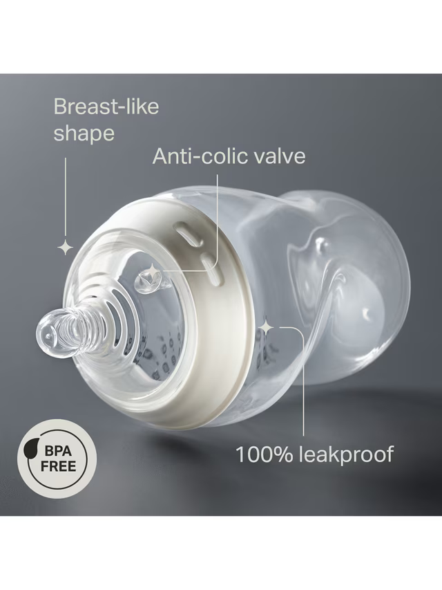 Tommee Tippee Natural Start Self-Sterilising Anti-Colic Baby Bottles Newborn Starter Set 9.