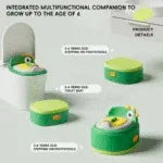 Baby Potty 2 - in - 1 mixed colour. - Adenzo Comfies
