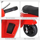 Kids Electric Ride On Scooter Motorcycle 6V with Lights - Red.