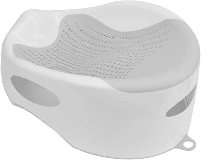 Baby Bathtub, Slipless Bath Tub Safe Comfortable, Soft Silicone Lying Support Bracket Bath Tub .
