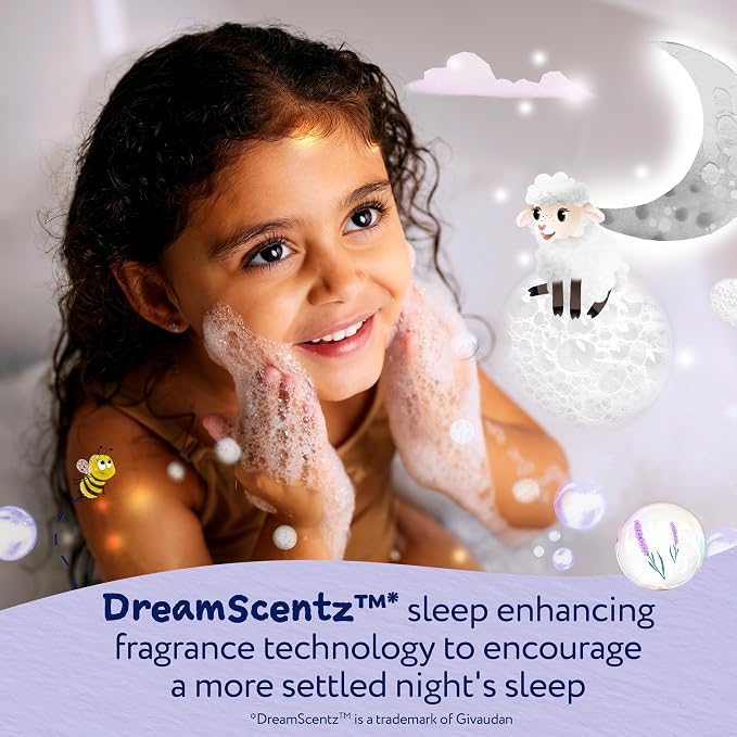 Childs Farm SlumberTime Sleep Bath Soak, Calming Lavender & Moon Milk | Soothing & Hydrating | Suitable for Newborns with Dry, Sensitive Skin, 250ml - Adenzo Comfies