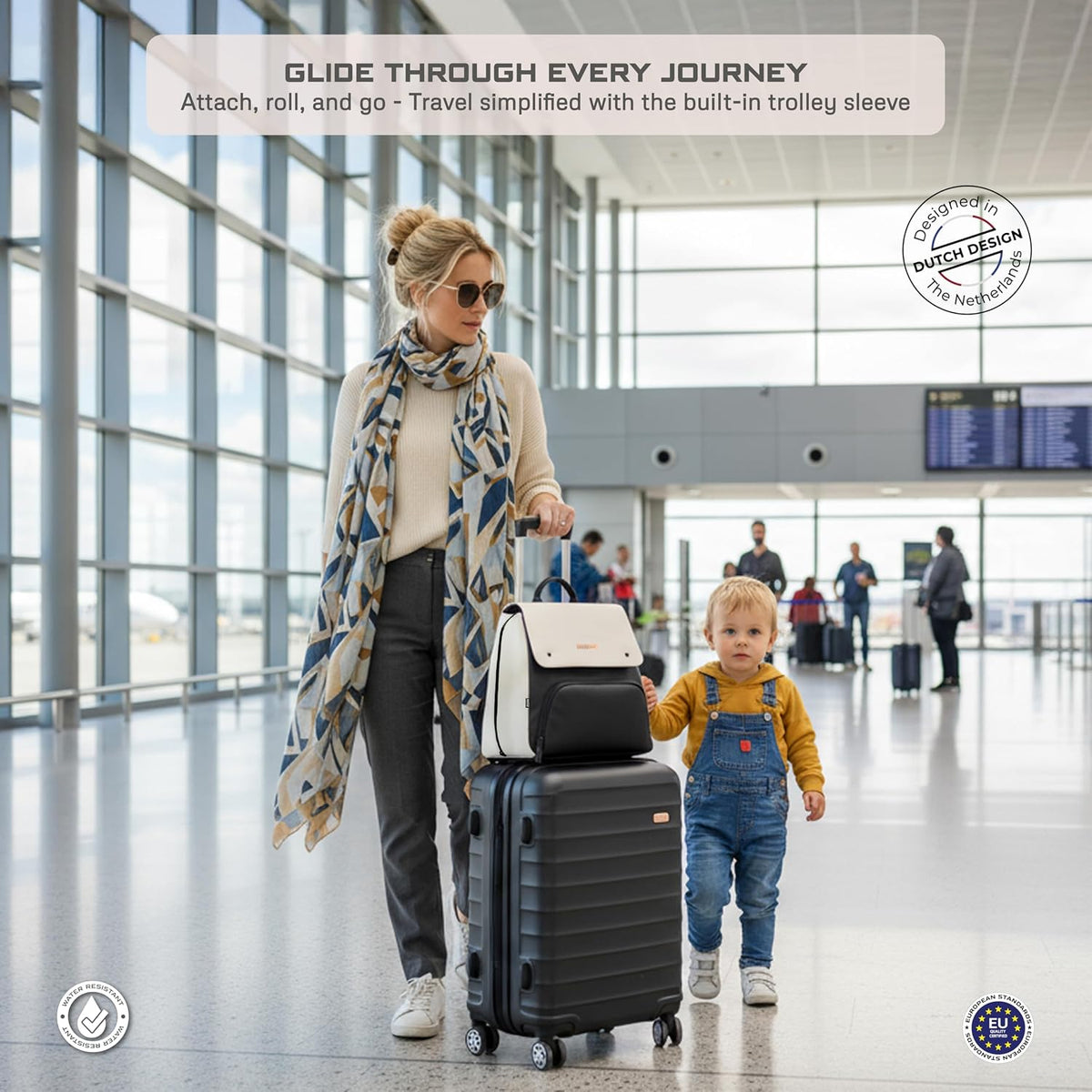 Neobreez ZORI Multifunctional Diaper Nappy Changing Travel Backpack|Water-Resistant Large Capacity |Wet Dry Bag,Organizer Pouches|Trolley Sleeve|Insulated Pockets|Multi-Carry Unisex. - Adenzo Comfies