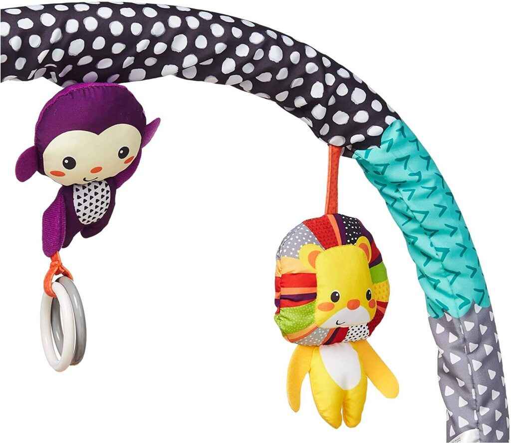 Foldable Baby Play Arch Crib Toy - Hanging Mobile for Pram. - Adenzo Comfies