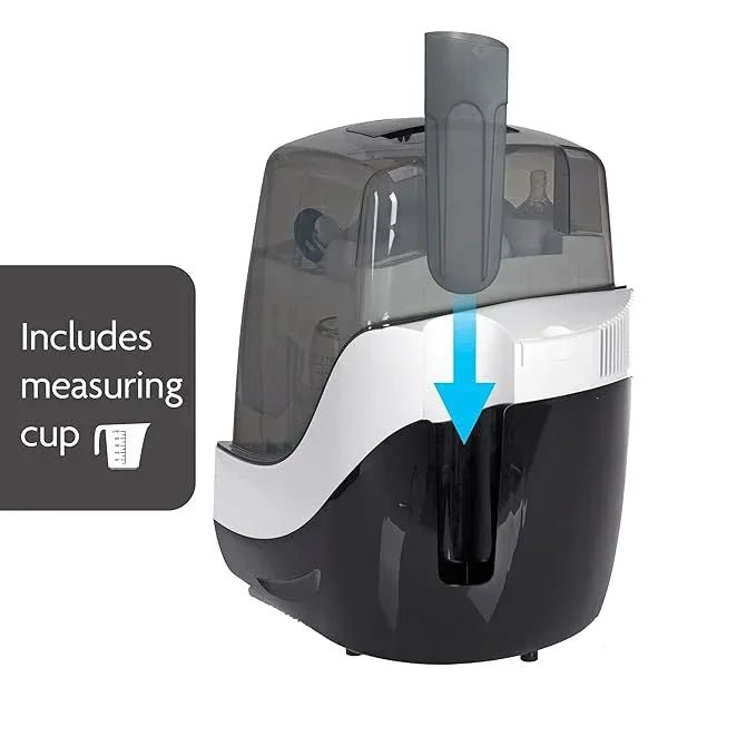 Baby Brezza Superfast 10 Minute Baby Bottle Sterilizer + Dryer - 75% Faster – Universal Electric Steam Sterilization for All Bottles, Pacifiers + Breast Pump Parts - Adenzo Comfies