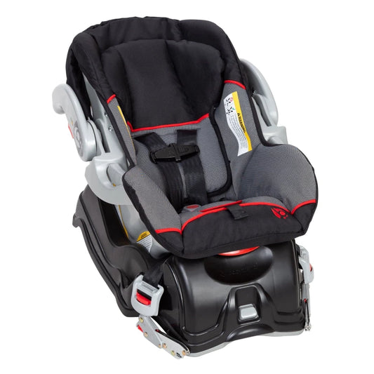 Baby Trend EZ Flex Loc Plus Infant Car Seat – Picante, 2.2–13.6 kg, EPS Side Impact Protection, 5‑Point Harness, Adjustable Base