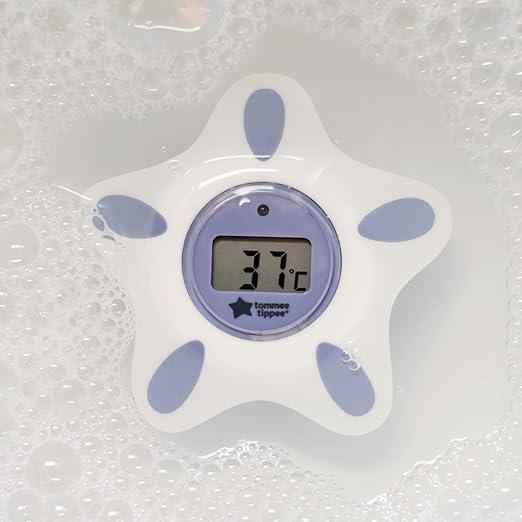 Tommee Tippee InBath Digital Thermometer Waterproof, Floats in Water, Easy‑Read LCD Display, Suitable for Bath & Nursery - Adenzo Comfies