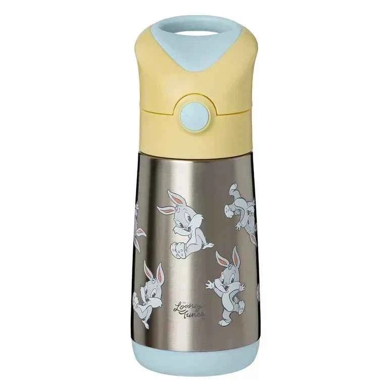 B.Box Insulated Drink & Water Bottle | Insulated Double Wall Stainless Steel | Keeps Drink Cold Up to 8hrs, Warm Up to 6hrs | 350ml | 12m+ - Adenzo Comfies