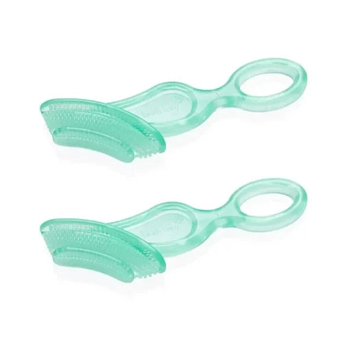 Chewable Toothbrush Teal (Double Pack)