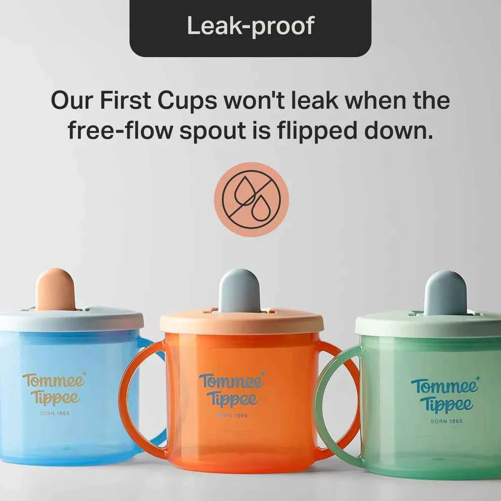 Tommee Tippee First Sipper Cup – 4m+, 190ml, BPA‑Free