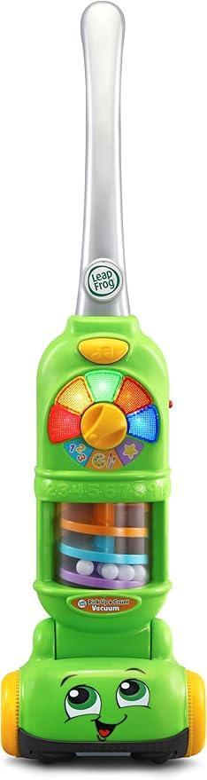 LeapFrog Pick Up & Count Vacuum, Role Play Toy with Lights, Colours & Counting, Pick Up Counters in Three modes of play, Learning Toy for Toddlers, Gift for ages 2, 3, 4+ Years, English Version - Adenzo Comfies
