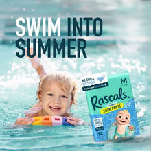 Rascals Cocomelon Premium Baby Swimming Diaper Pants - Advanced Leak Protection Swimming Diaper Pants For Little Swimmers - Extra Stretchy Waistband Swim Pants Medium Pack of 14