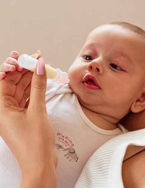 Momcozy Silicone Colostrum Collector Set – Reusable BPA - Free Colostrum Syringe Alternative for Collecting, Storing & Feeding, 5ml - Adenzo Comfies