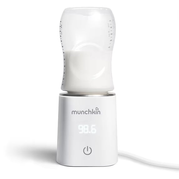 Munchkin® 98° Digital Bottle Warmer, White.