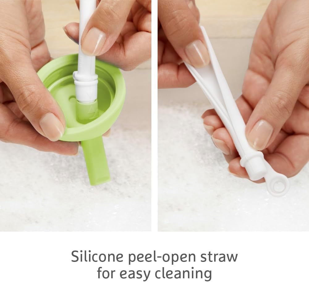 Munchkin® Simple Clean Straw Cup – 296ml (10oz), Green, 12m+, BPA‑Free