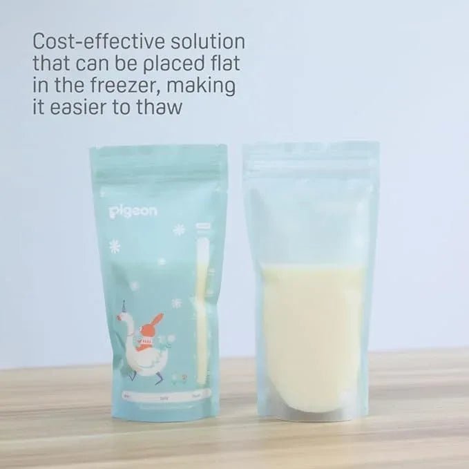 Pigeon Breast Milk Storage Bags Animals 180ml 25 bags - Adenzo Comfies