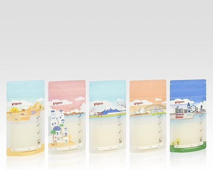 Pigeon Breastmilk Storage Bags 120ml Holiday - Adenzo Comfies