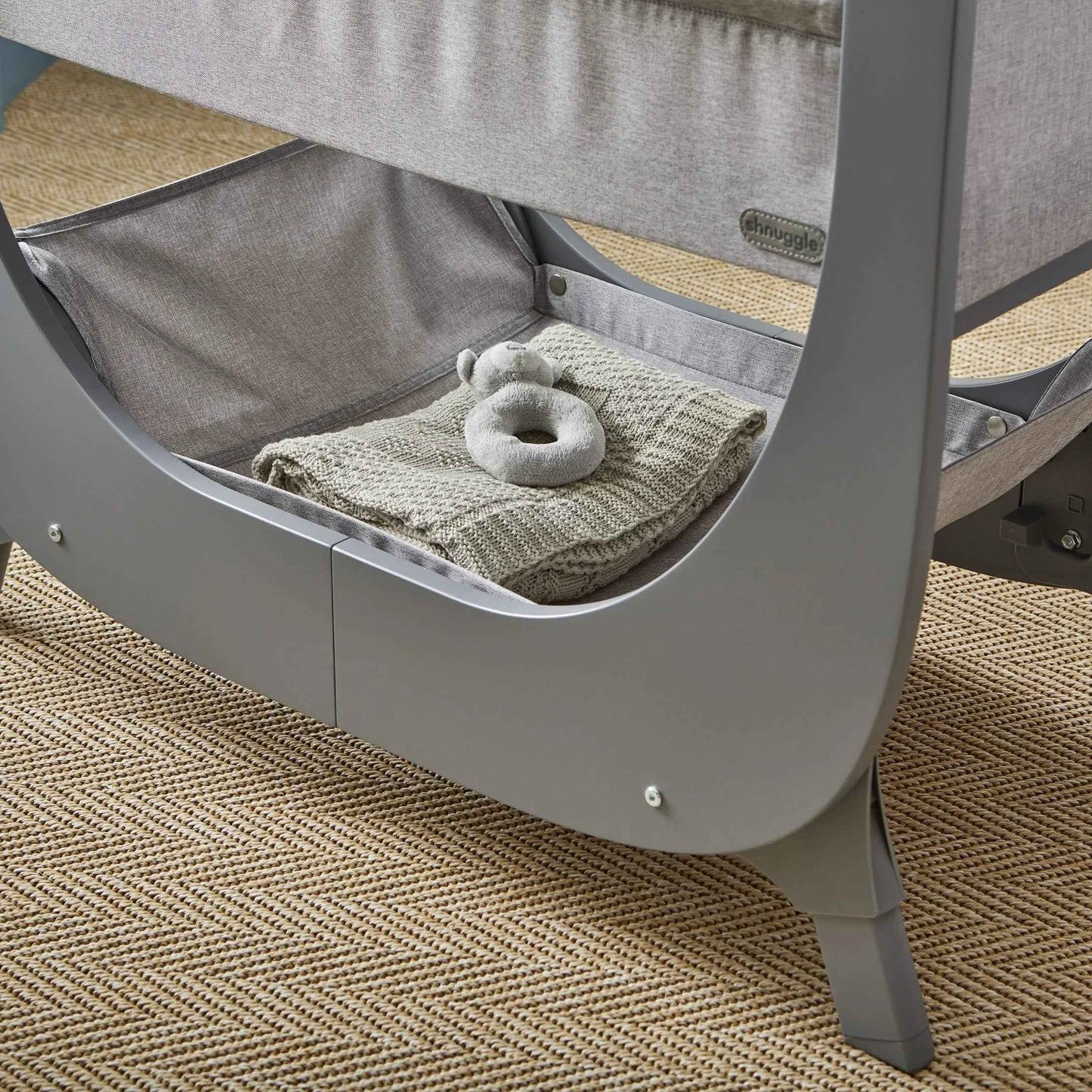 Shnuggle Air Lite Bedside Crib | Adjustable, Breathable & Hypoallergenic - Adenzo Comfies