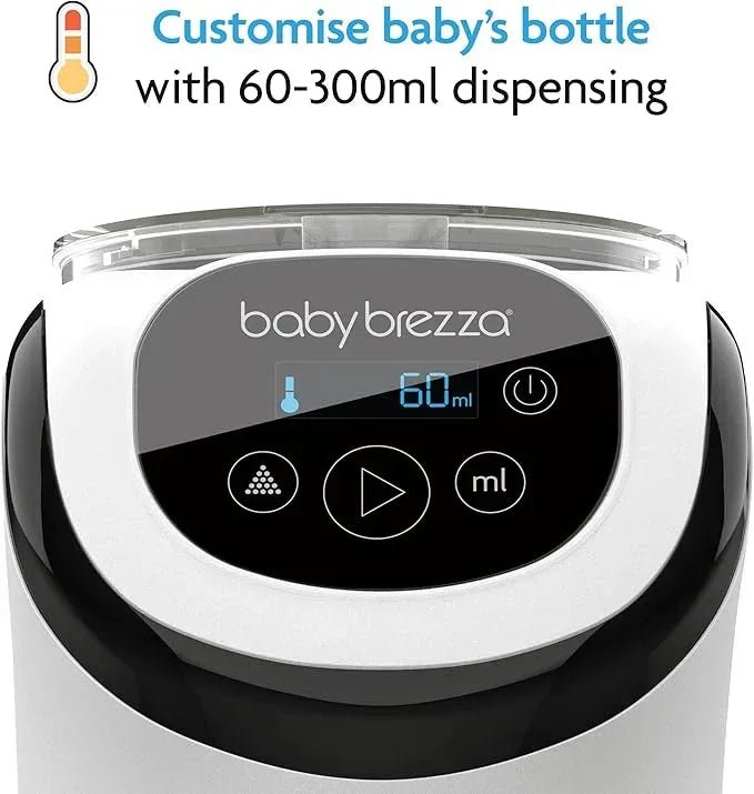 Baby Brezza Formula Pro Mini Baby Formula Maker – Small Baby Formula Mixer Machine Fits Small Spaces and is Portable for Travel – Bottle Makers Makes The Perfect Bottle for Your Infant On The Go - Adenzo Comfies