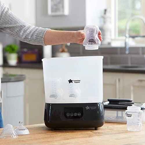 Tommee Tippee Electric Steam Steriliser and Dryer for Baby Bottles and Accessories, Kills Viruses - Adenzo Comfies