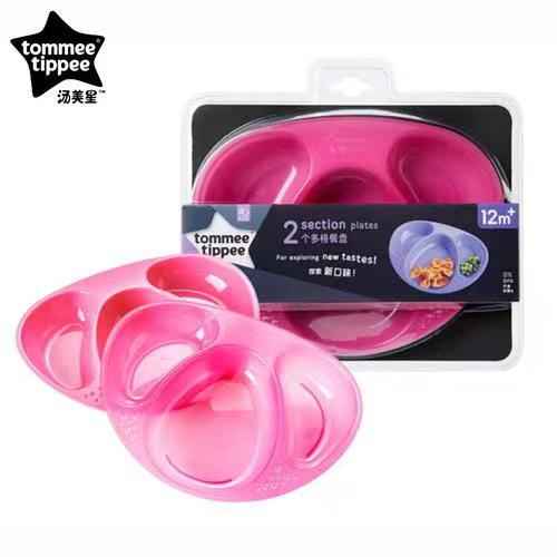 Tommee Tippee Explora Section Plates – 2 Pack, BPA‑Free - Adenzo Comfies
