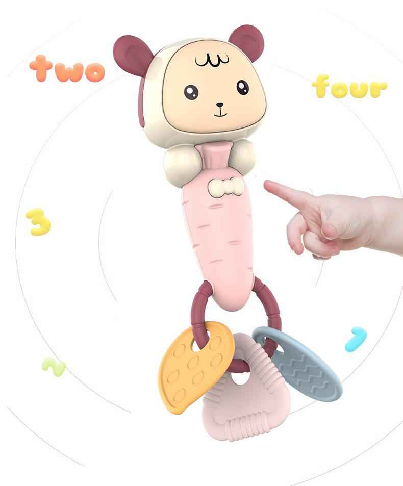 Yoyo Talking Bunny Baby Musical Light-Up Rattle Toys -18 Months