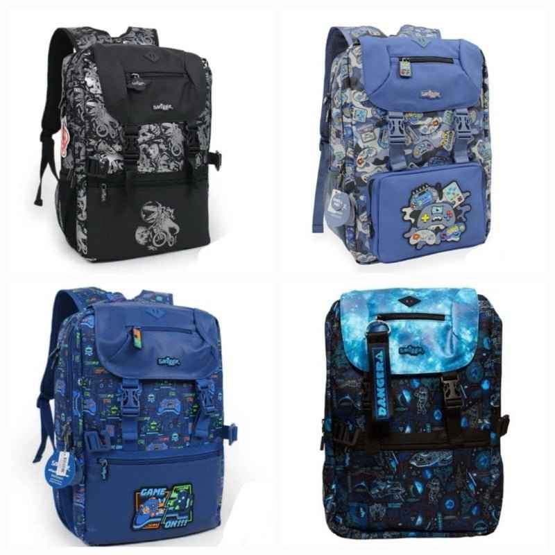 Smiggle School Bag Student Large size 4-6 grade backpack boys and girls backpack