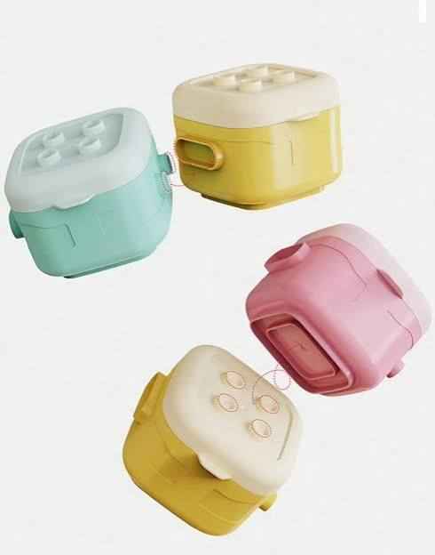 4Pcs Food Storage Containers 4Oz Airtight And Leakproof Food Containers Food - Adenzo Comfies