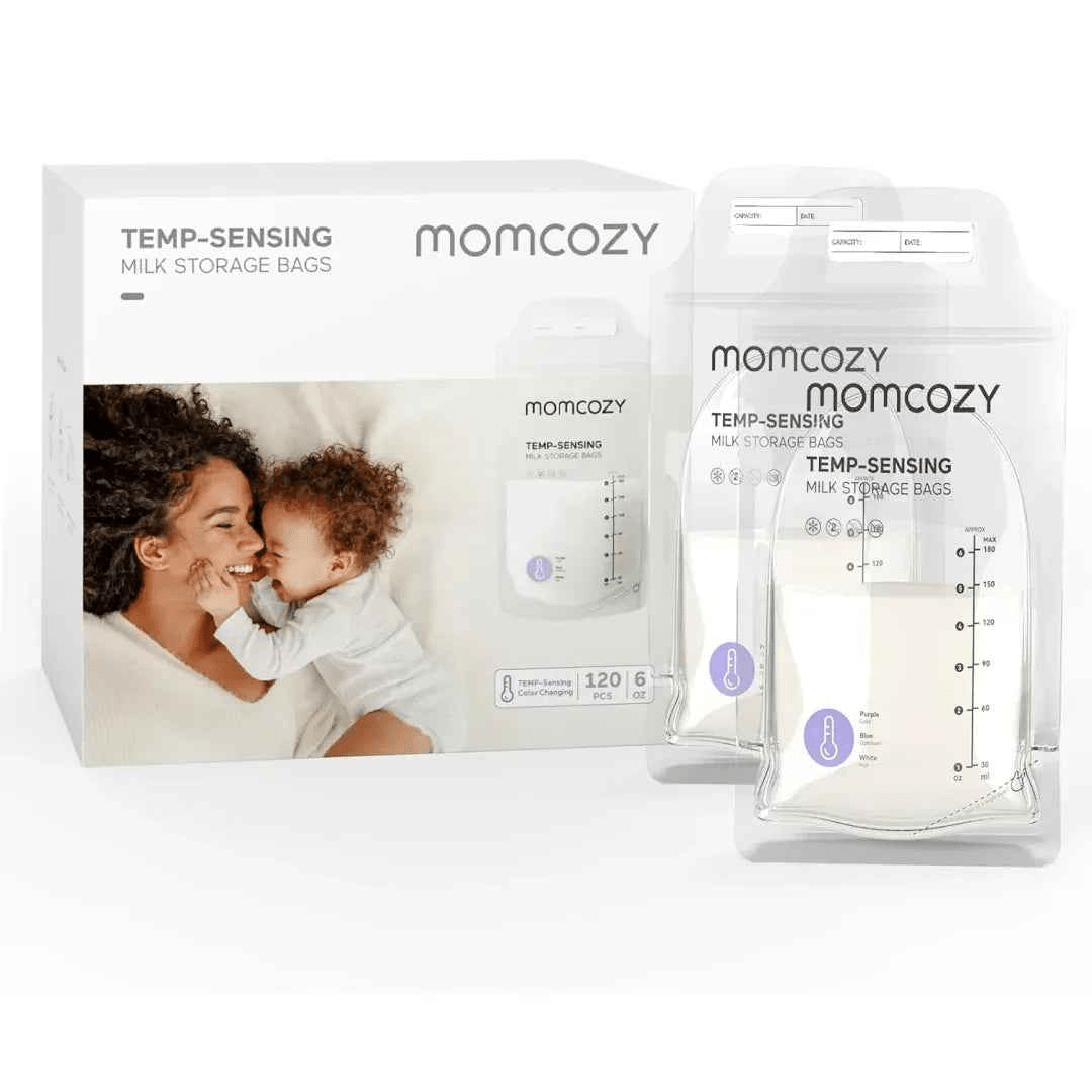 Momcozy Temperature Sensing Milk Storage Bags - Adenzo Comfies