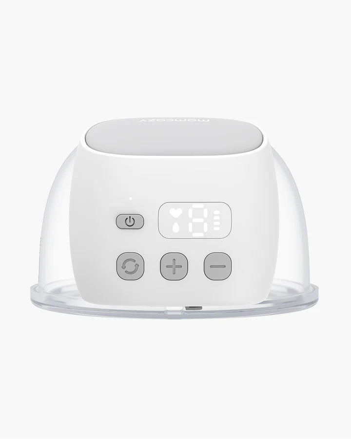 Momcozy S9 Pro Hands-Free Wearable Breast Pump, Electric Pump with 2 Modes & 9 Suction Levels, Long Battery Life, Portable & Quiet, 24mm