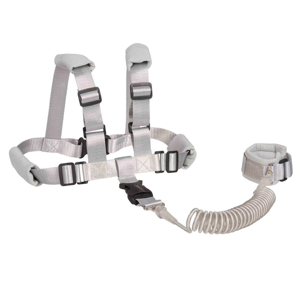 Dooky Safety Harness Set with Wristband – Black, 2.5m Range (6–36 Months)