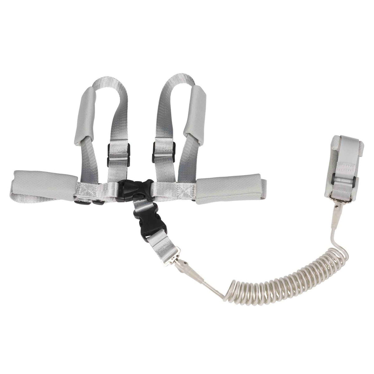 Dooky Safety Harness Set with Wristband – Black, 2.5m Range (6–36 Months)