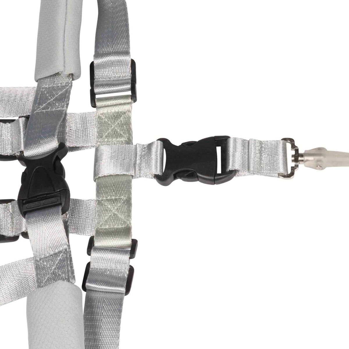Dooky Safety Harness Set with Wristband – Black, 2.5m Range (6–36 Months)