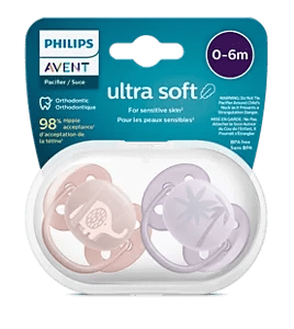 Philips Avent ultra soft Pacifier SCF091/09 - Adenzo Comfies