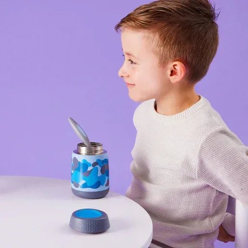 b.box Mini Insulated Food Jar 210ml – Leak - Proof Stainless Steel Kids Food Container - Adenzo Comfies