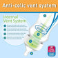 Dr. Brown's Options+ Anti-Colic Baby Bottle, 150ml, Transparent, BPA Free, Vented, Wide Mouth, from 0 months