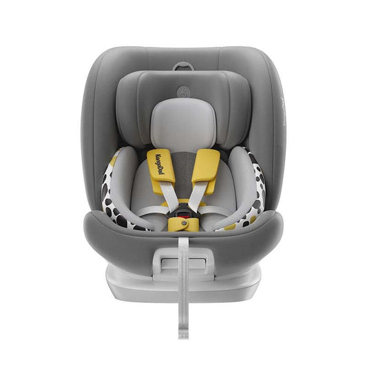 Kango Dad 360° Rotating ISOFIX Car Seat (0–12 Years) – Safe, Adjustable & Comfortable Child Car Seat up to 36kg - Adenzo Comfies