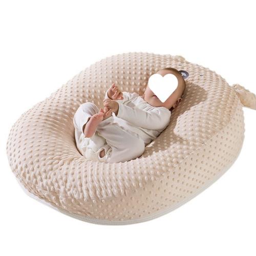 Muslin Baby Lounger Cover with Snuggle Me Lounger, Infant Lounger Pillow. - Adenzo Comfies