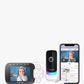 Hubble Nursery Pal Essential – White (2.8" Smart Video Baby Monitor), Wi-Fi connectivity, two-way audio, night vision, and a room temperature sensor
