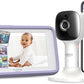 Nursery Pal Cloud Touch Smart Baby Monitor – White (5” HD Touchscreen, Wi-Fi Enabled)