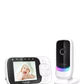 Hubble Nursery View Glow – 2.8” Smart Baby Monitor with Night Light & Remote Camera Control