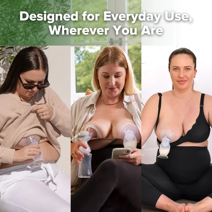 Haakaa Gen. 2+ Silicone Manual Breast Pump + SpillGUARD Insert 150 ml .