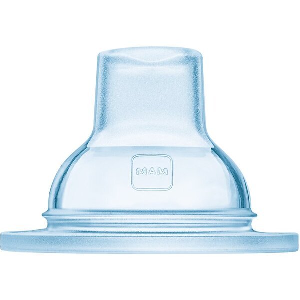 Dr. Brown's Milestones Wide-Neck Sippy Bottle with 100 Percent Silicone Handles, Easy-Grip Bottle with Soft Sippy Spout, 9oz/270ml, 6m+, Light Blue, 1-Pack, BPA Free. - Adenzo Comfies