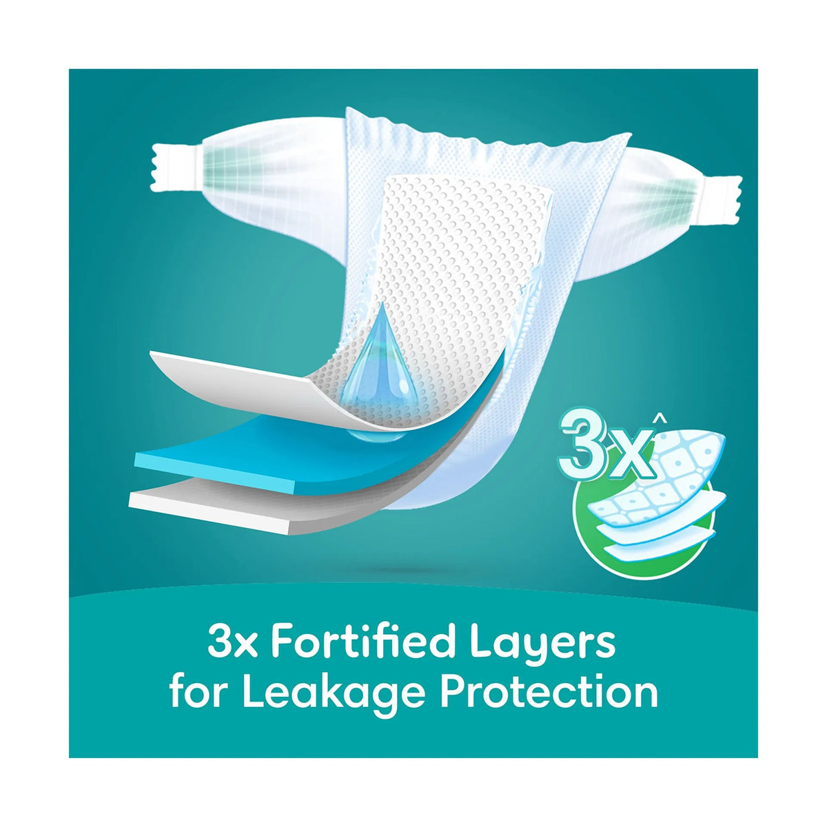 Pampers Rash Protection Taped Diapers, Size 5, 11-16kg, Jumbo Pack, 66 pcs. - Adenzo Comfies
