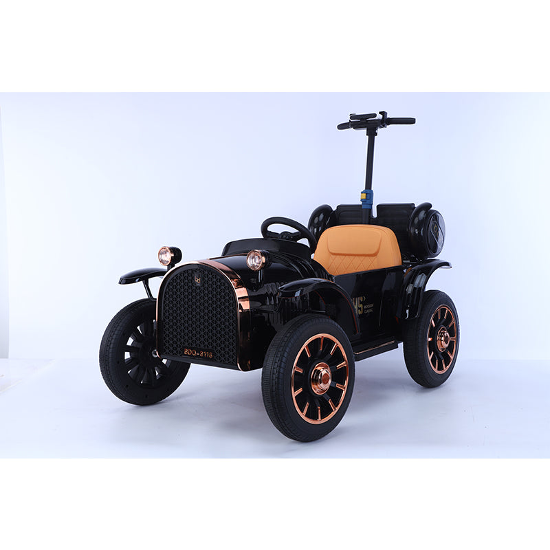 Electric Car for Kids – Electric Parent Child Ride on Toy Car, Remote Control 4-wheel, 12 V Battery, Suitable for Age 1 to 7 years