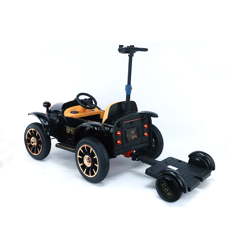 Electric Car for Kids – Electric Parent Child Ride on Toy Car, Remote Control 4-wheel, 12 V Battery, Suitable for Age 1 to 7 years