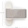 Ubbi Door Pinch Guards, 2-Pack, Taupe | Baby Proof Doors, Child Safety, Baby Finger Protectors. - Adenzo Comfies