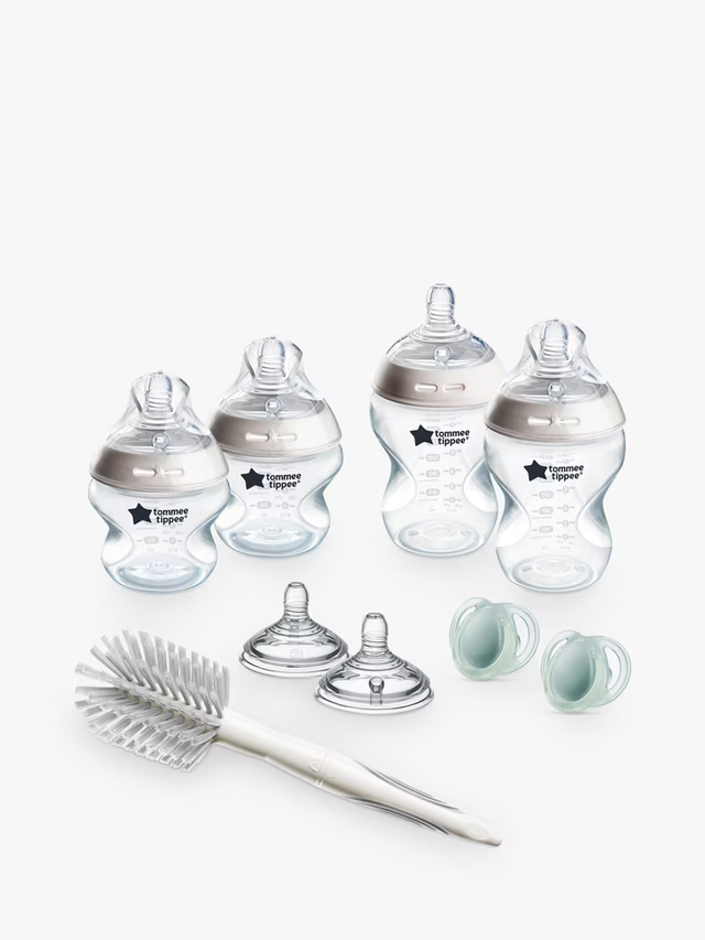 Tommee Tippee Natural Start Self-Sterilising Anti-Colic Baby Bottles Newborn Starter Set 9.