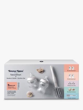 Tommee Tippee Natural Start Newborn Starter Set Muted