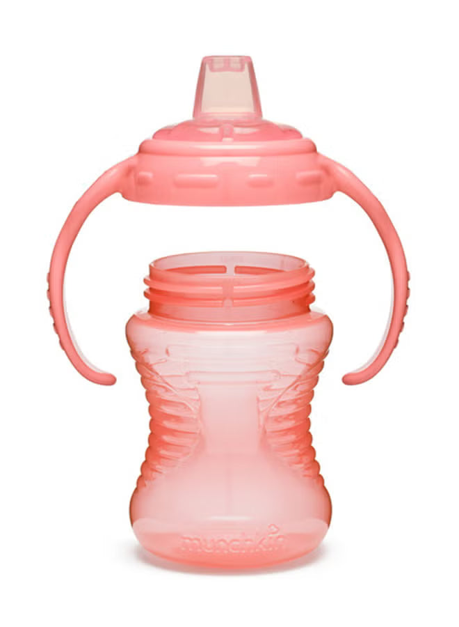 Munchkin Mighty Grip Trainer Cups | Trainer Toddler & Baby Bottle | BPA Free | Non Spill |Leakproof | Baby Weaning Cup from 6+ Months | Toddler Bottle 8oz/236ml|