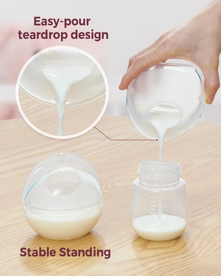 Momcozy Breast Milk Collector - Silicone Breast Milk Shells for Nursing Moms. - Adenzo Comfies